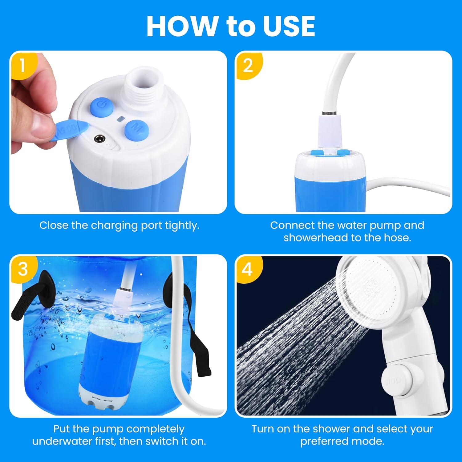 Portable Outdoor Camping Shower