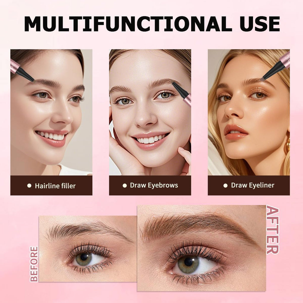 4-Tip Microblading Eyebrow Pen