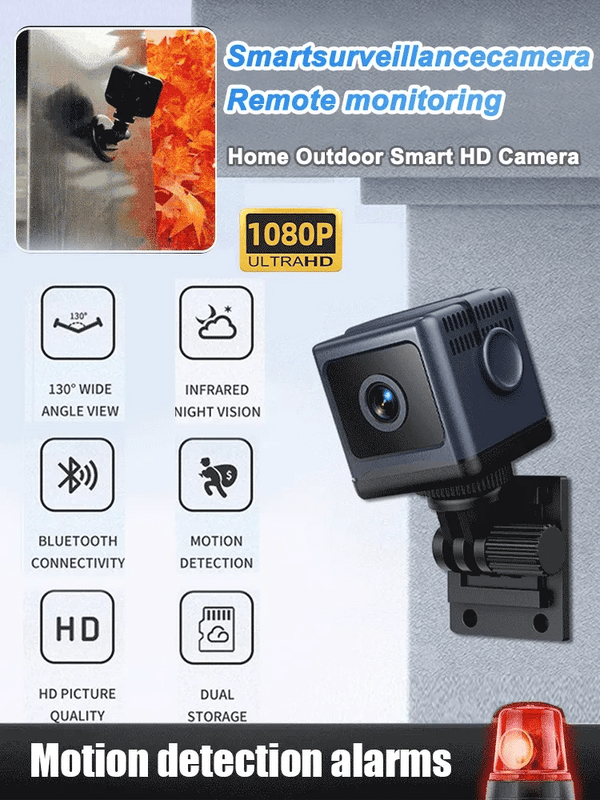 🏡Smart WiFi Security Camera – 1080P HD, Night Vision, Motion Detection, Low Power✨