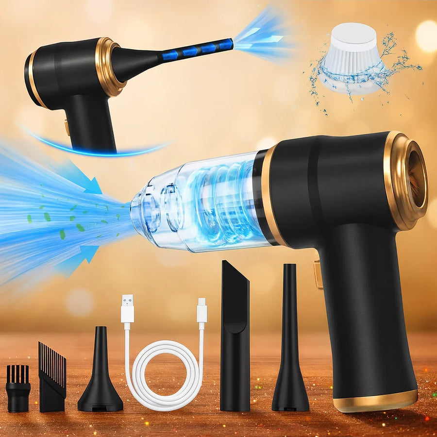 Portable cordless handheld vacuum