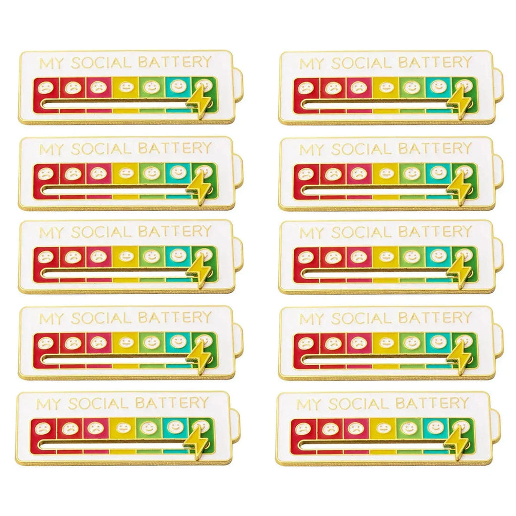 VibeMeter™ Social Battery Pin