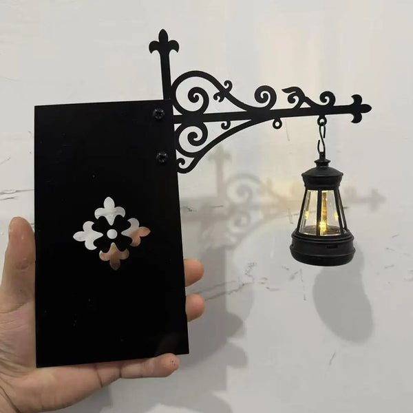 Ghost Book Shelf Lantern Resin Night Light