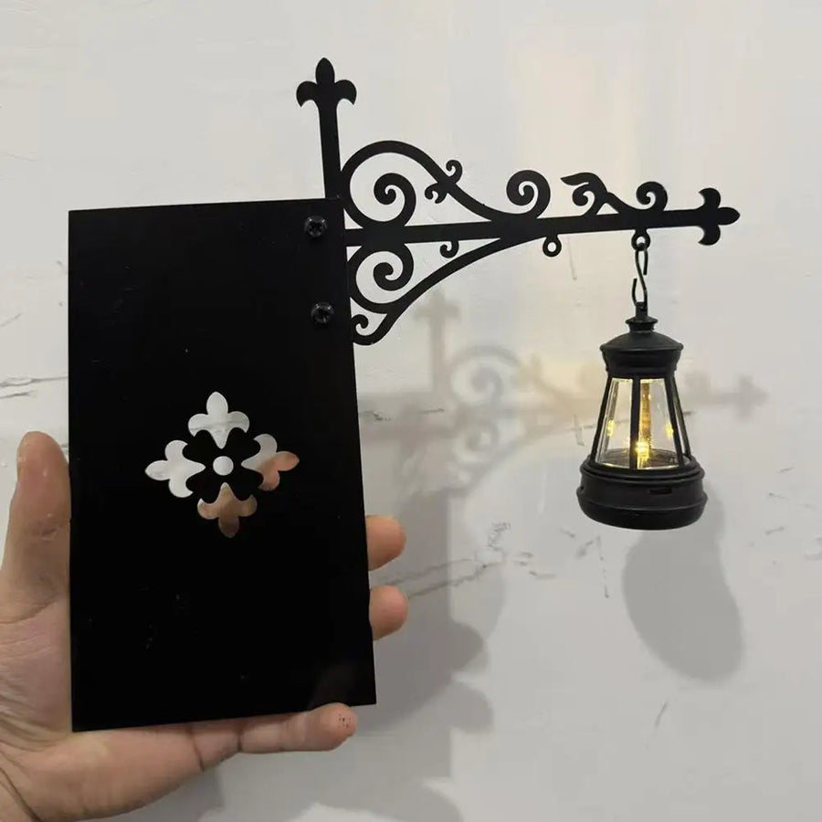 Ghost Book Shelf Lantern Resin Night Light