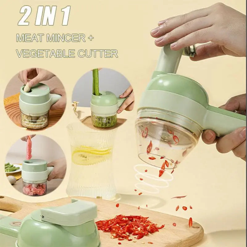 QuickChop Electric Vegetable Cutter