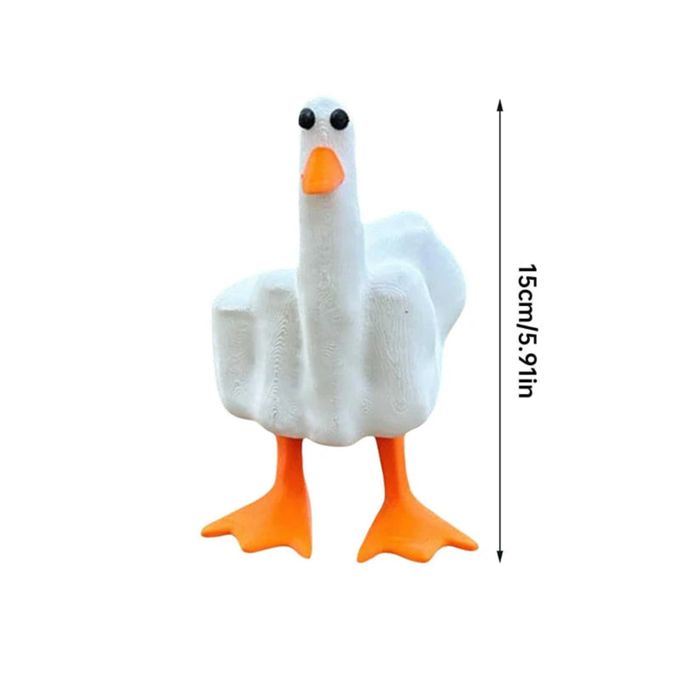 Middle Finger Duck