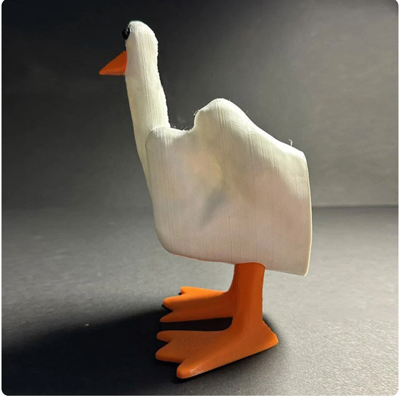 Middle Finger Duck
