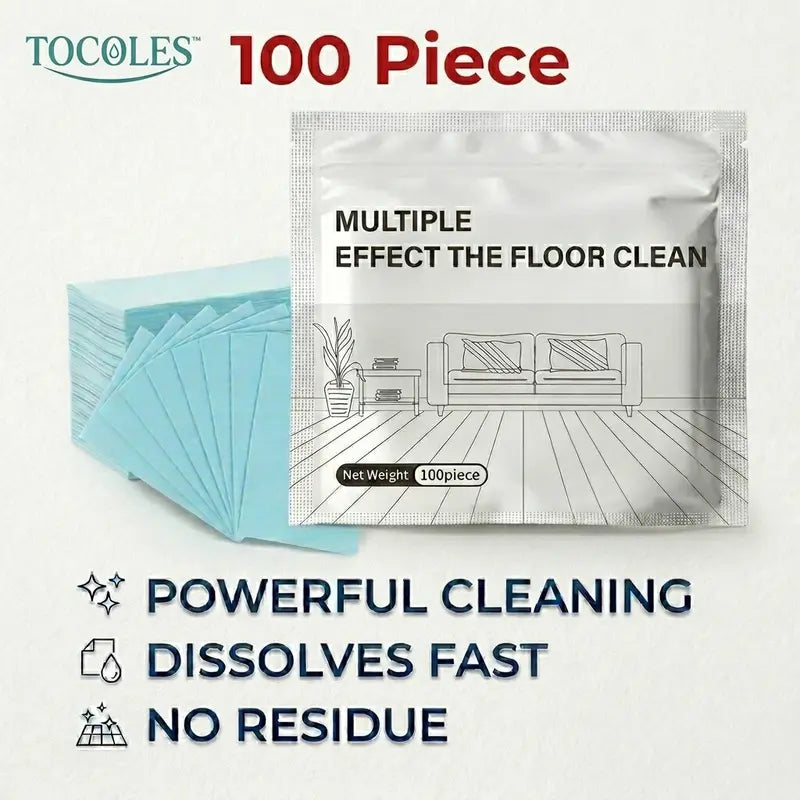 200 Piece Floor Cleaning Tablets — Multi-Surface Cleaner
