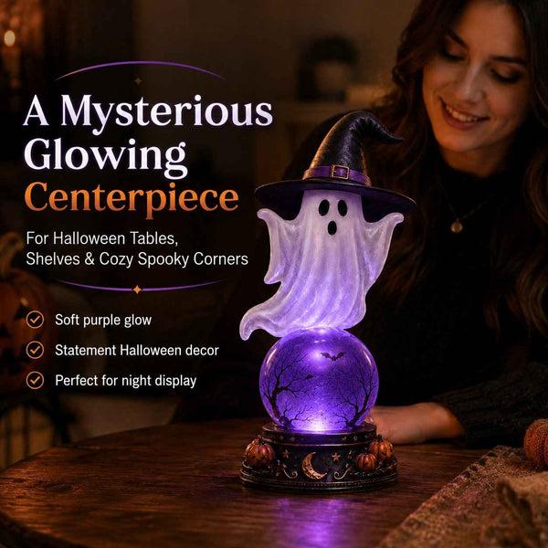 🔥 Today 49% OFF-👻 Halloween Crystal Ball Lamp🔮 The Perfect Halloween Decoration🎃