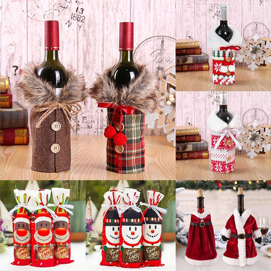Christmas Bottle Cover