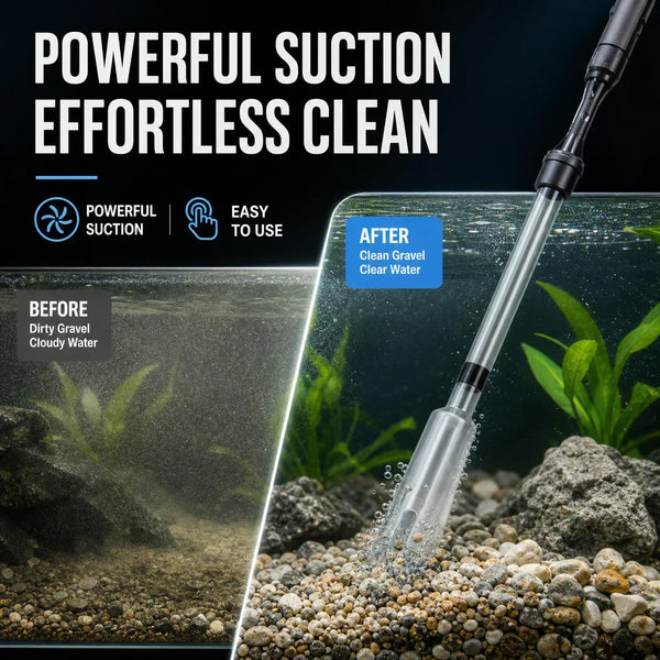✨50% off 🔥 Electric Aquarium Gravel Cleaner✨