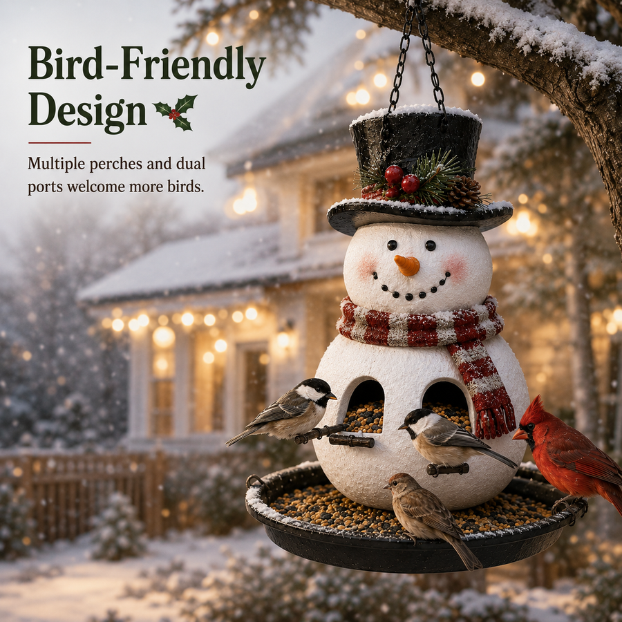 🎄 Christmas Bird Feeder Collection – Festive Garden Décor for Bird Lovers