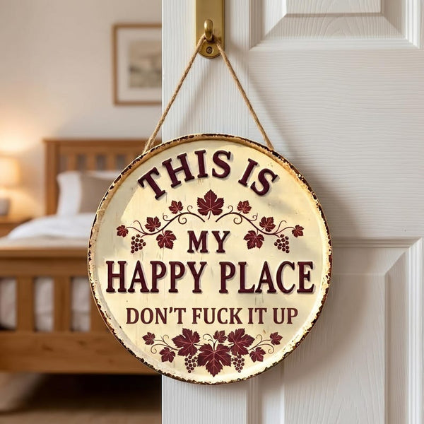 Metal Sign, Rustic Vintage Wall Decor, Funny Farmhouse Home Accent