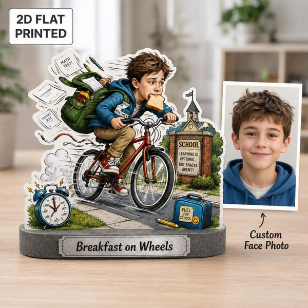 Funny School Desk Decor, 2D Flat Back To School Classroom Display
