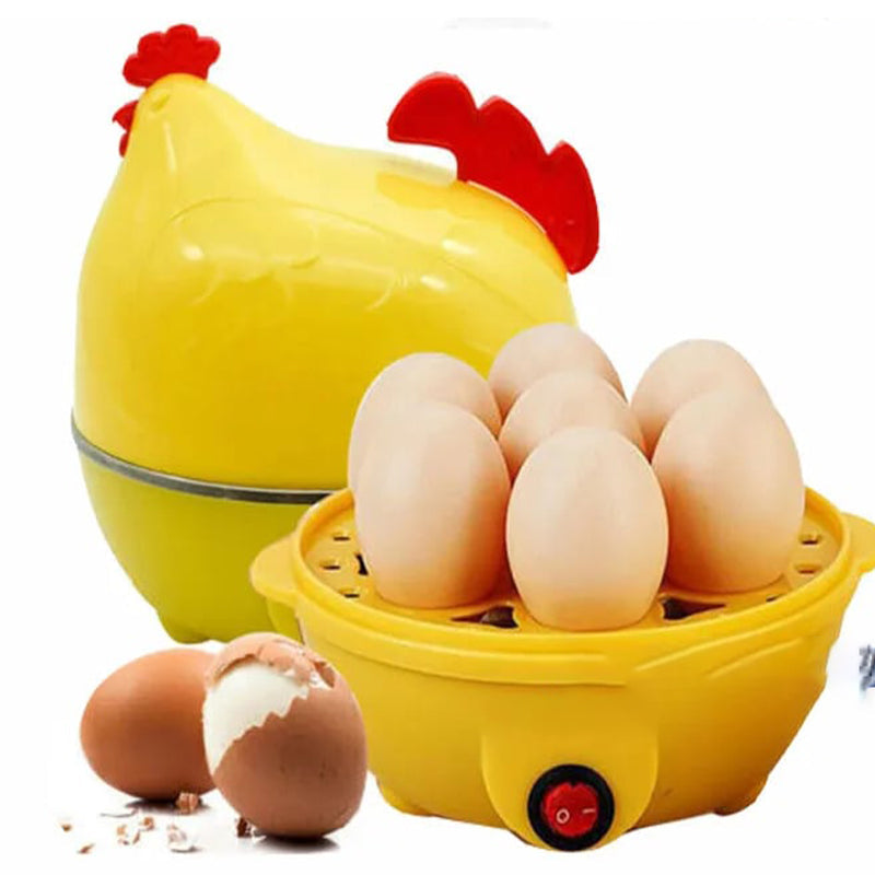 🎉 2026 Sale — Over 30200 Sold! ⏰Multifunctional Rapid Egg Boiler｜Auto Power-off Cute Electric Egg Steamer ✨