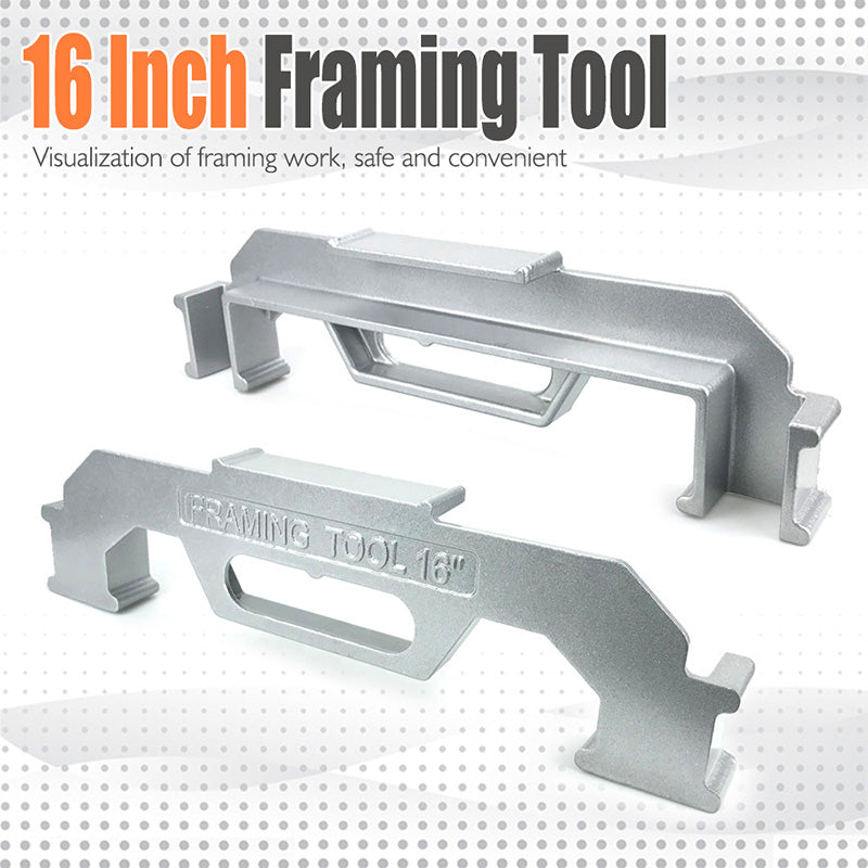 🎉 2026 Sale — Over 28,000 Sold!💞 Aluminum Alloy Framing Stud Layout Tool – Precise 📏