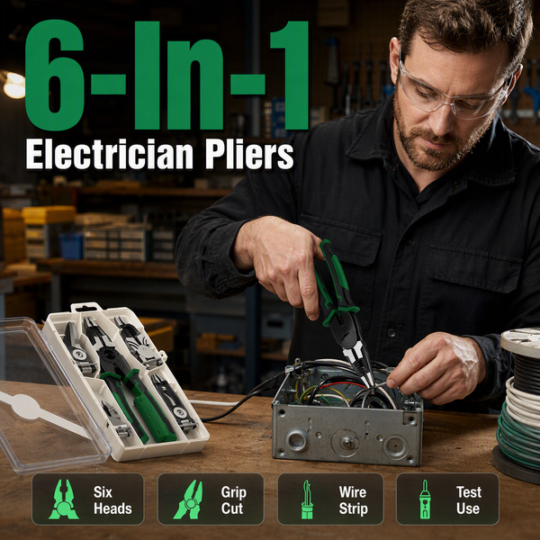6-in-1 Wire Stripper Pliers