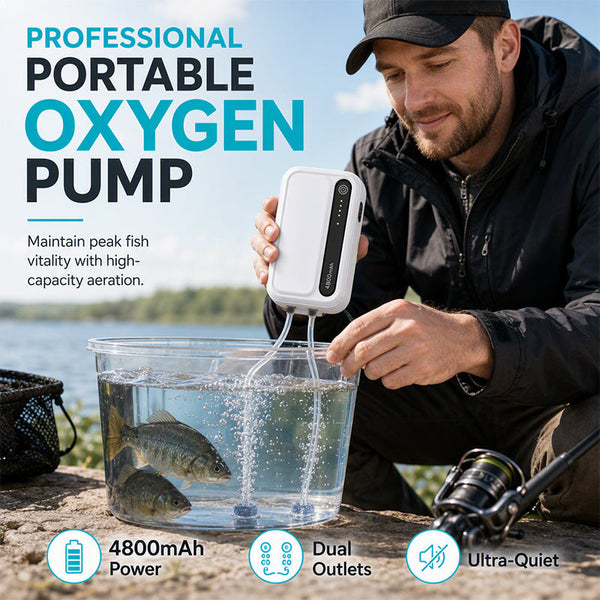Rechargeable Portable Oxygen Pump