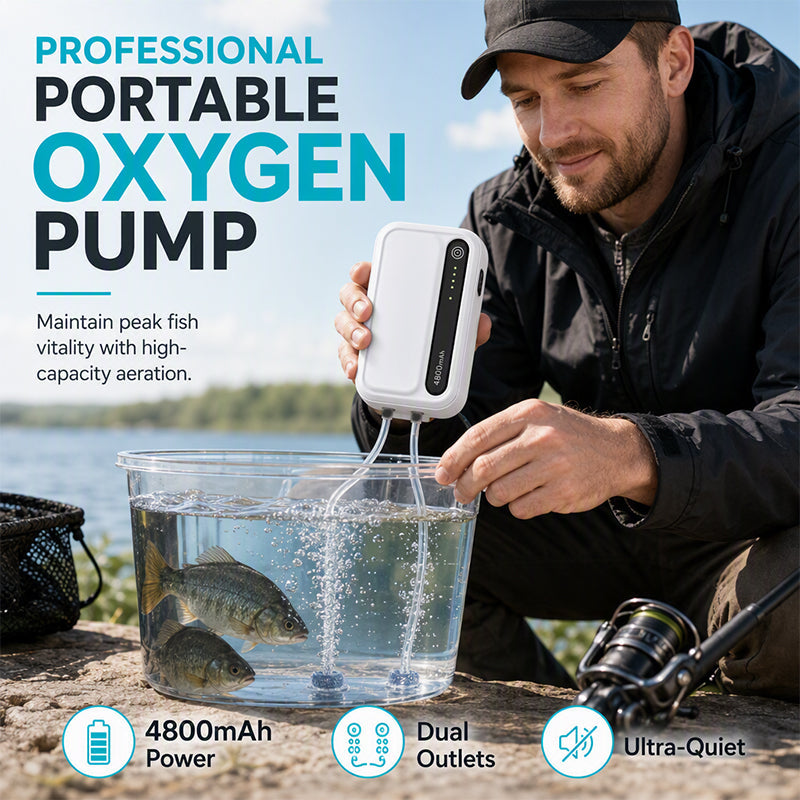 Rechargeable Portable Oxygen Pump